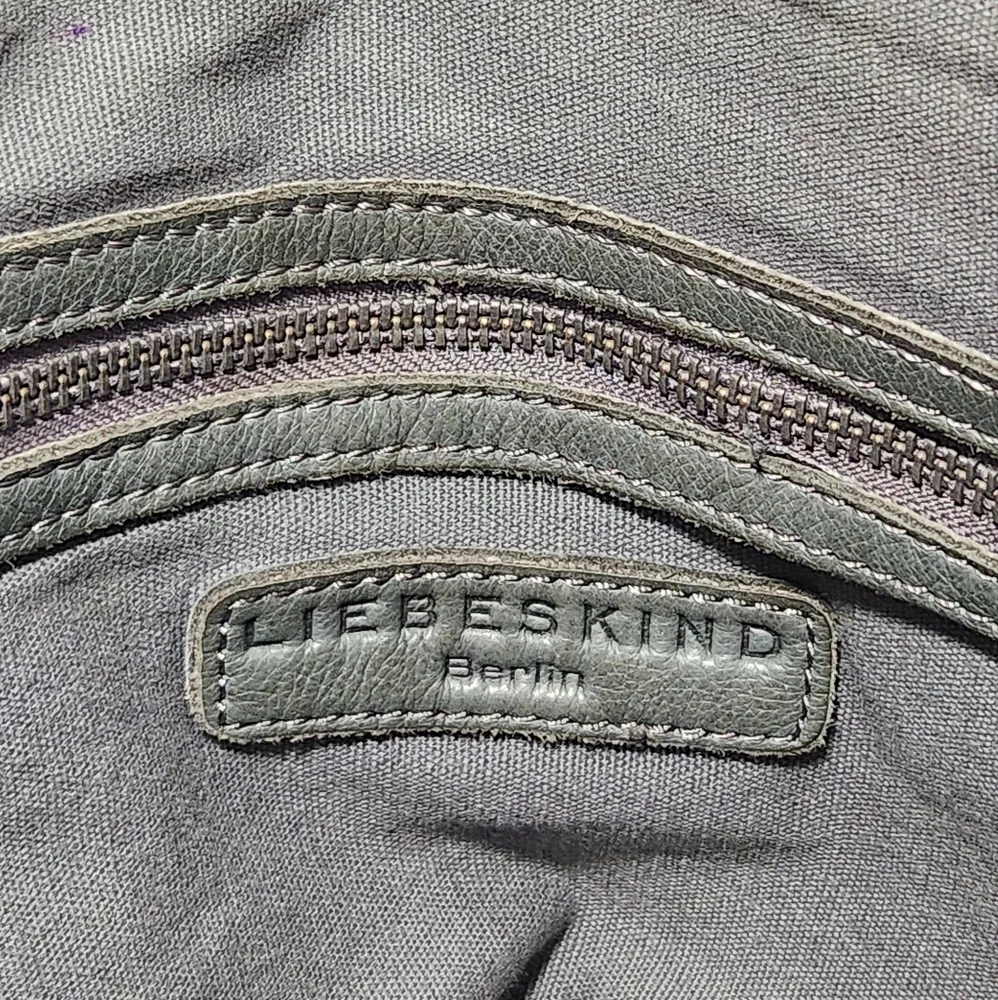 Liebskind Distressed Leather Satchel with Removable Shoulder Strap - Picture 4 of 14